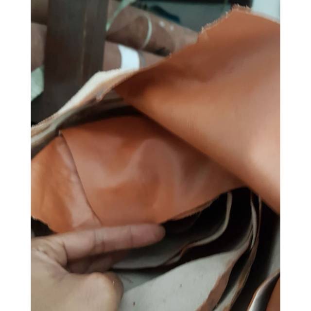 Kulit Sapi Vegtan warna