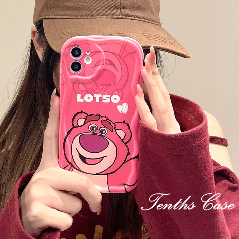 IPHONE Kompatibel Untuk Iphone7 8plus Se2020Kartun Lucu Strawberry Bear Dan Rabbit Phone Case Soft Cover Banyak Motif Tersedia