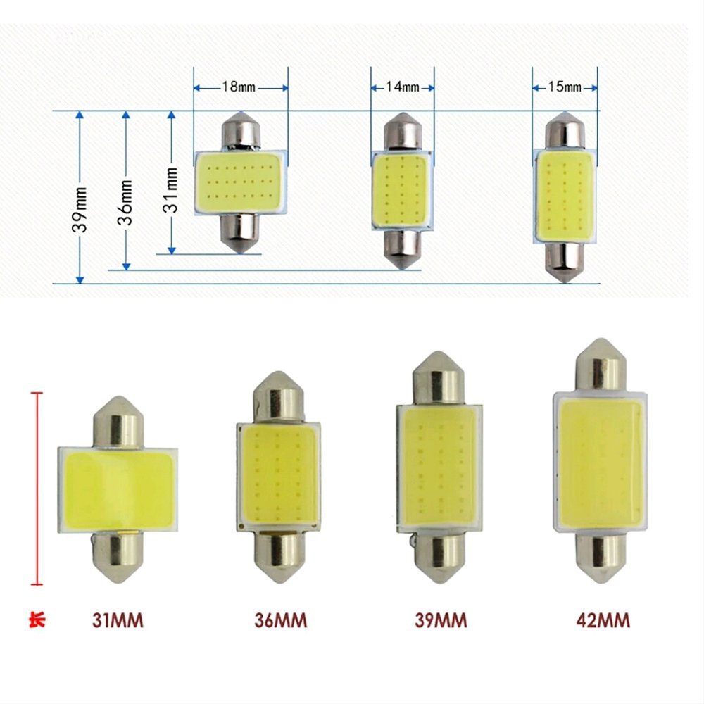 Led Plafon Kabin Mobil Truck Fuso 31mm 24v Led Festoon 24 Volt