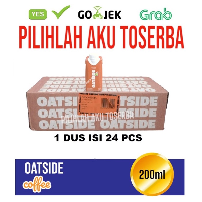 OATSIDE COFFEE Susu Oat Milk 200 ml - ( 1 DUS ISI 24 pcs )