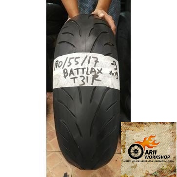 Top Ban Bekas Moge Battlax T31 180 55 17 Bukan Ukiran Atau Suntikan