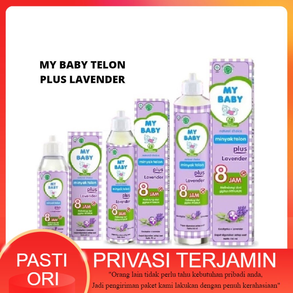 Minyak Telon Plus Lavender My Baby / Minyak telon lavender my baby / Minyak telon lavender 60ml 90ml
