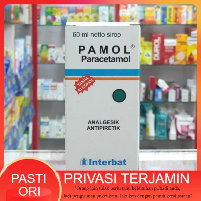 pamol sirup 60 ml / pamol syrup 60ml
