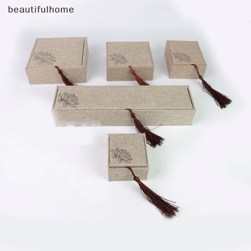 {beautifulhome} Kotak Hadiah Penyimpanan Organizer Perhiasan Kalung Anting Cincin Box Jewellry Packaging.