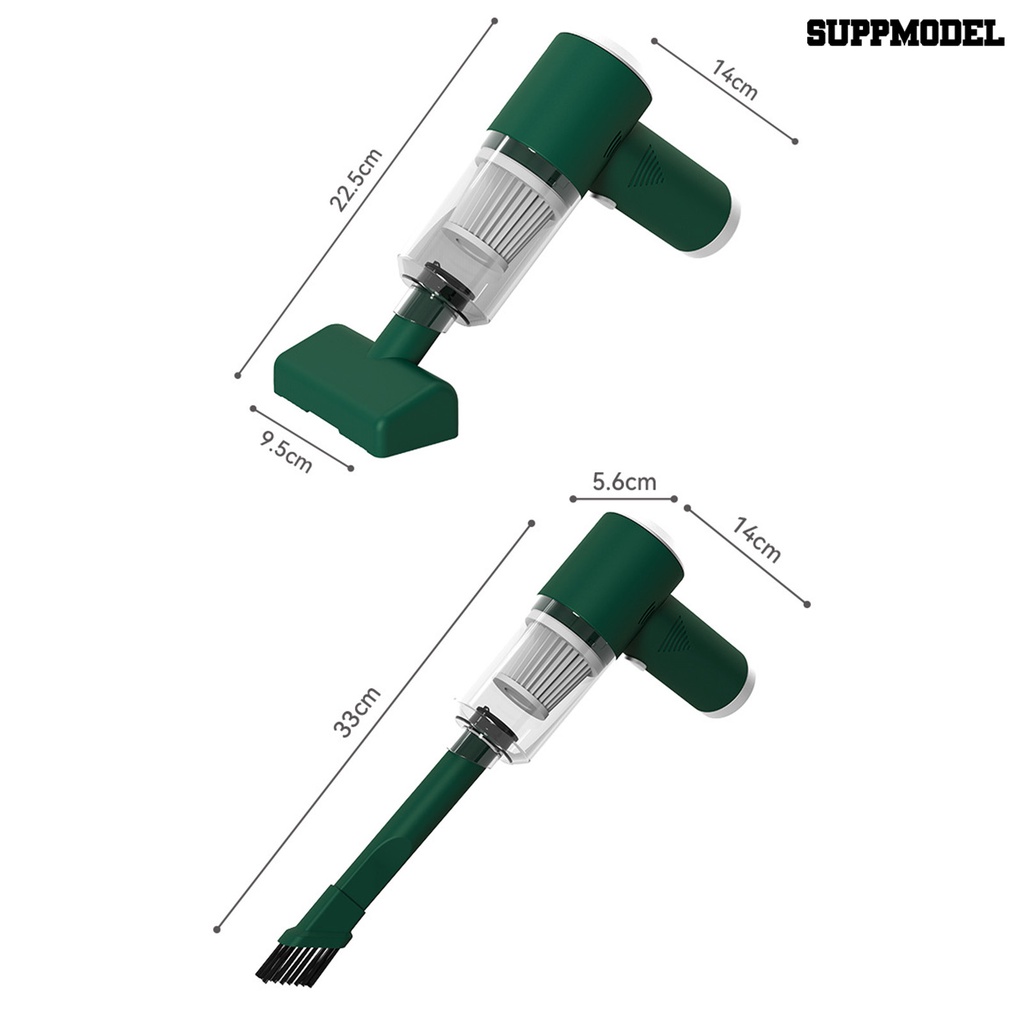 [SM] Car Cleaner Portable Dual-use Hisap Kuat 2500PA 1500mAh Penghilang Tungau ABS Mini Handheld Auto Vacuum Cleaner Rumah Supply