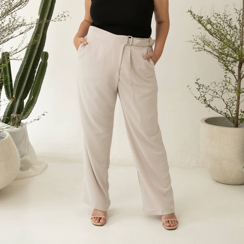 [Ms Daisy x Jourimanzky] Chic belted pants / Celana Panjang Wanita / Kulot / Culotte