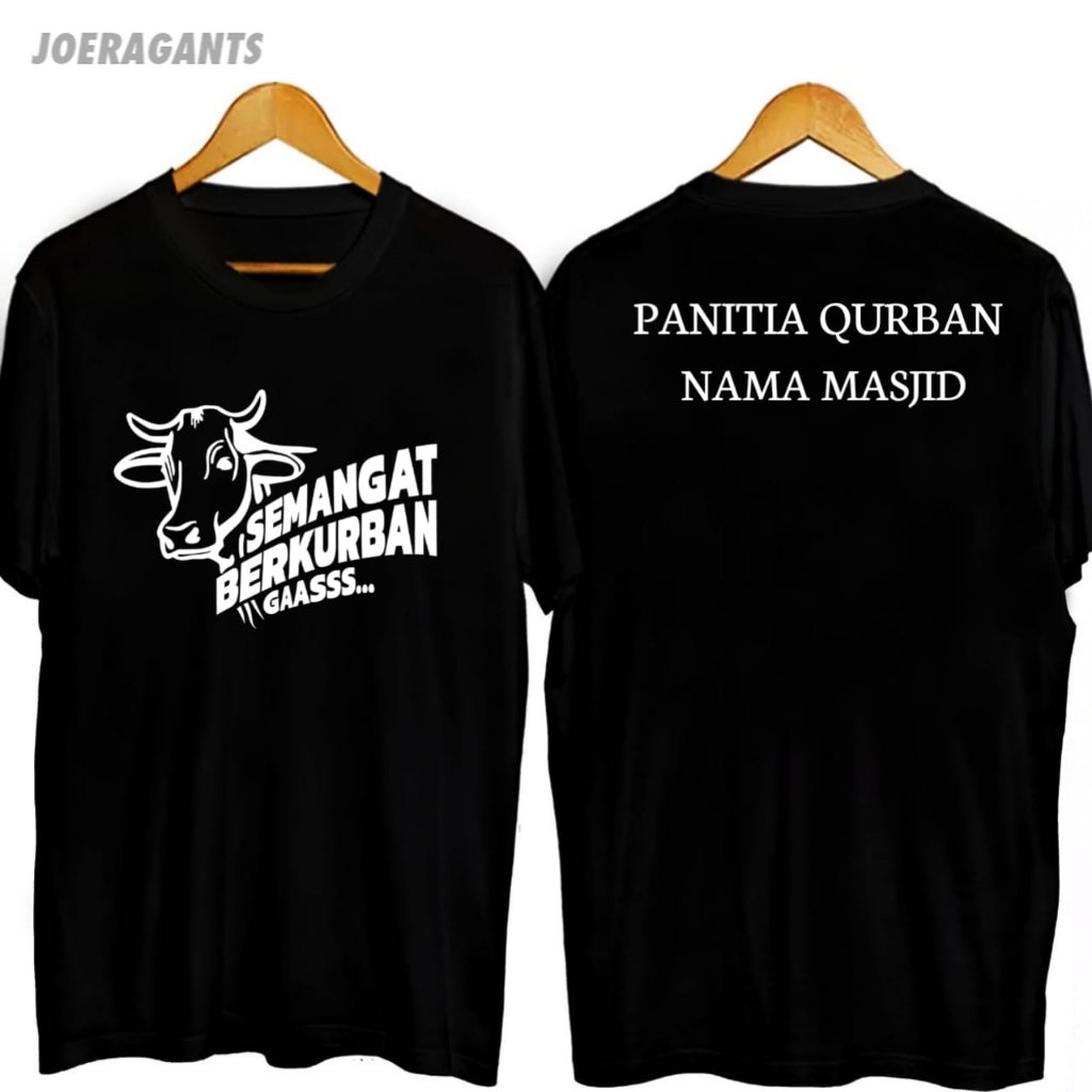 Kaos Selamat Berqurban Gas / Kaos Qurban / Kaos Panitia Qurban / Baju Qurban