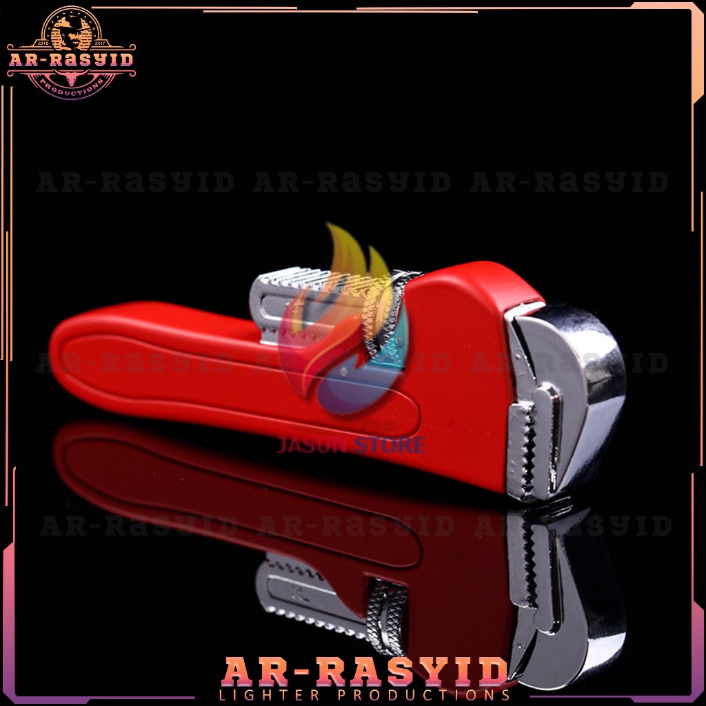 TERBARU! Korek Api Gas Kunci Pipa Baida Lighter BD-912