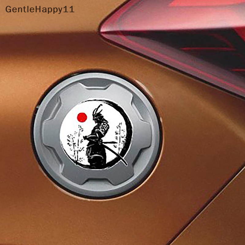 Gentlehappy JAPAN Samurai Warrior Sticker Katana Decal Vinyl Mobil Sepeda Truk Motor id