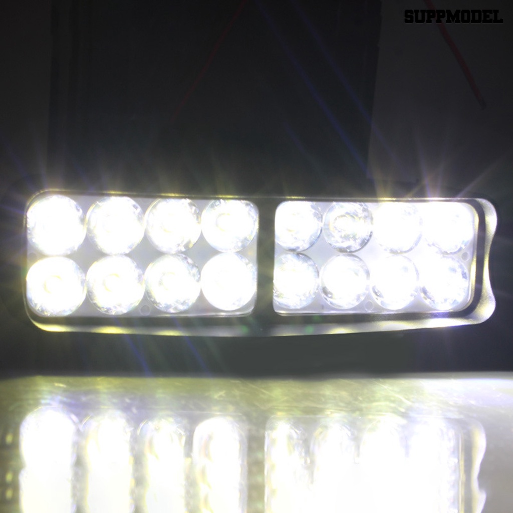 [SM]Exquisite Lampu Depan Motor Bahan Plastik Tahan Lama Kecerahan Tinggi LED Headlamp Anti Air Untuk Harian