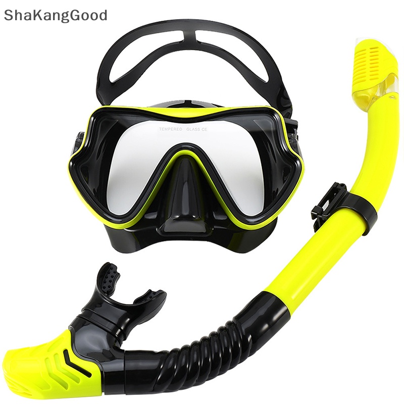 Skid diving snorkel Profesional Scuba diving Masker snorkeling Set Dewasa Rok Silikon snorkeling diving Goggles SKK