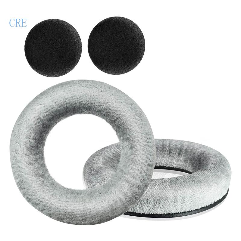 Cre Spons Bahan Beludru Bantalan Telinga Untuk T5P T1 DT440 DT990 Earphone Earpads Cover