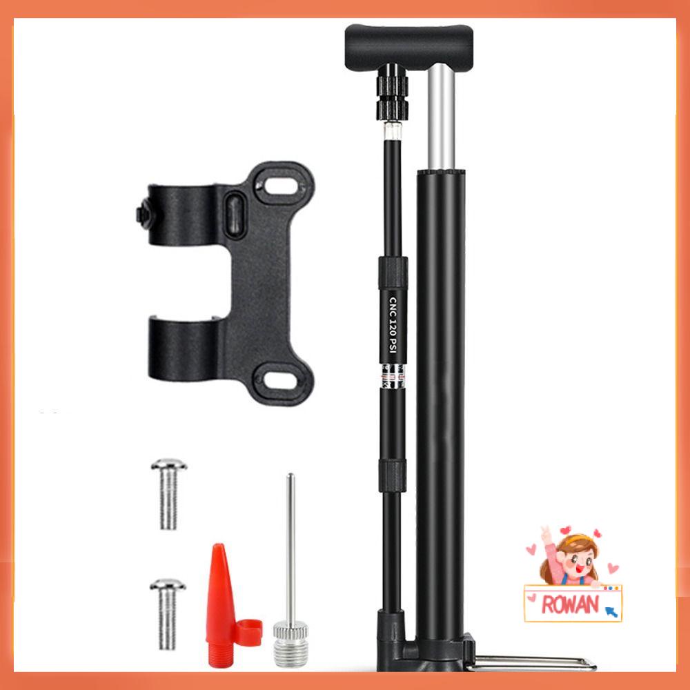 R-FLOWER Pompa Bola Sepeda 120PSI MTB Road American French Valves Bicycle Floor Pump