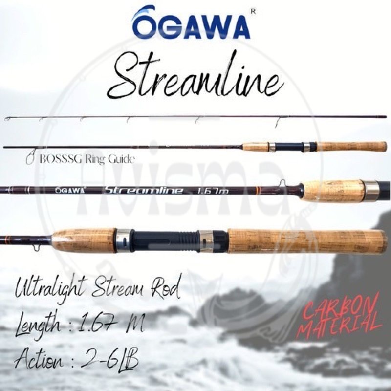 Ogawa Streamline Joran Spinning Carbon Rod