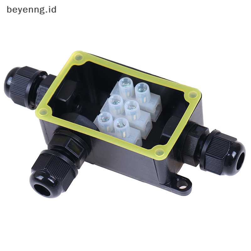 Beyen Kotak junction box Konektor Kabel waterproof 3Way IP66 outdoor Dengan terminal 450v ID