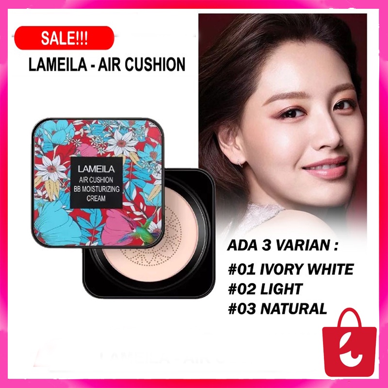 [100% Asli] Bedak Korea Lameila Air Cushion BB Cream Moisturizing Cream Waterproof dan Tahan Lama