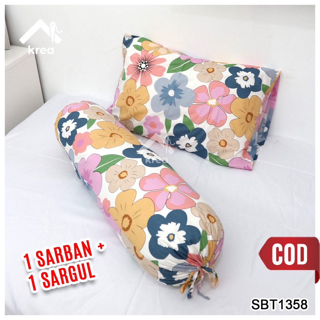 SARUNG BANTAL GULING MOTIF BAHAN KATUN