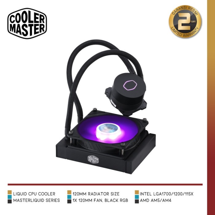 Cooler Master - MASTERLIQUID ML120L V2 RGB-120mm