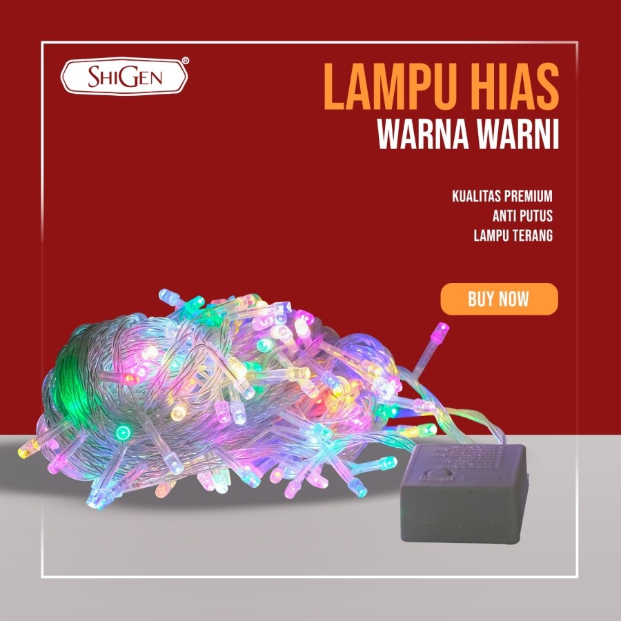 Lampu Hias / Lampu Natal ECO Shigen Premium NEW