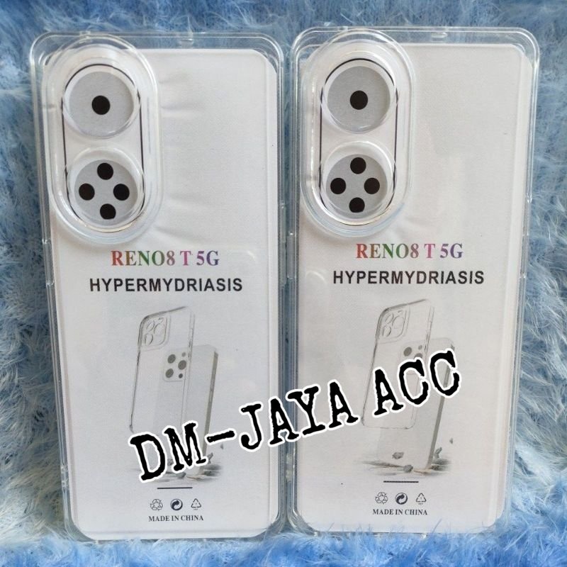 Soft Case Clear Space Bening Oppo Reno 8 T 5G Protec Camera Good quality