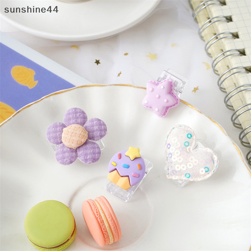 Toserbaunshine 4pcs/set alfinute galihook galihlip alfinartoon alfinnimal intipear umakuunny mustofacrylic erkaplip erkapecorative suketcrapbook suketool nayahtudent gribisktop stapelccessories nayah