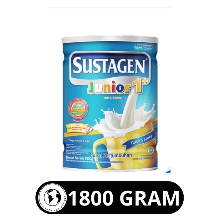 

Susu Sustagen Junior 1 Plus untuk 1-3 Tahun Vanilla 1800 Gr Gram