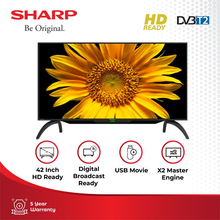 TV Sharp 42 Inch LED TV 2T-C42DD1I