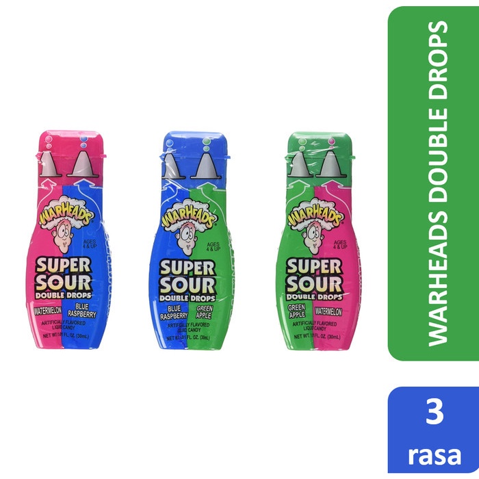 

Warheads Double Drops candy