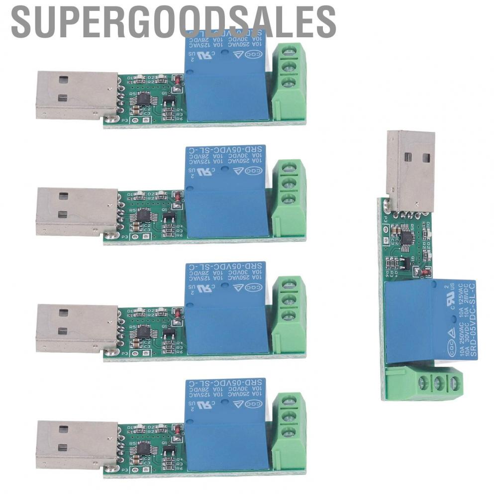 Supergoodsales Relay Board  1 Channel Durable Module Over Current Protection for PC