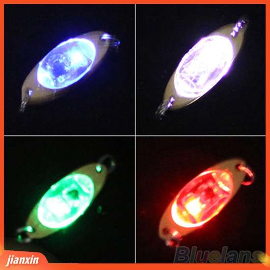 (In Stock) LED Deep Drop Bentuk Mata Bawah Air Memancing Cumi Ikan Lure Light Lampu Kedip