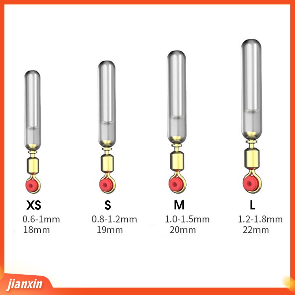 (In Stock) 30Pcs Holder Apung Lembut Rotasi 360derajat Silikon Tahan Aus Istirahat Pelampung Pancing Untuk Memancing