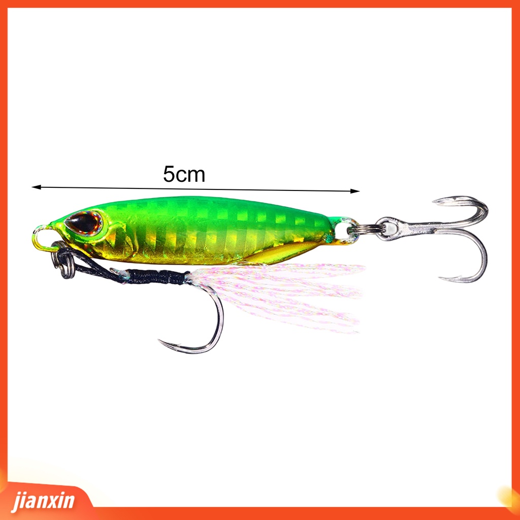 (In Stock) 16g Umpan Umpan Penampilan Realistis Simulasi 3D Fisheye Tajam Kait Warna Terang Mudah Menghilangkan Alat Pancing Perahu Memancing Jig Lure Untuk Outdoor