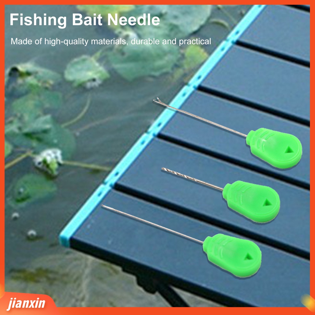 (In Stock) 1set Jarum Umpan Mini Anti Cacat Set ABS Pengerjaan Halus Baiting Needle Set Untuk Angling