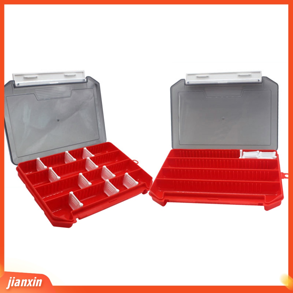 (in Stock) Bait Case Single-Layer Multifungsi PP Plug-in Lure Storage Box Untuk Pecinta Pancing