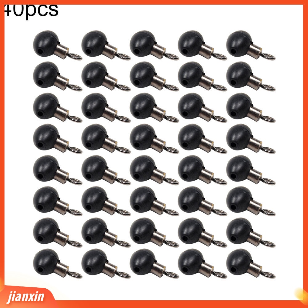 (In Stock) 10 /20 /30 /40Pcs Fishing Tackle Zip Slider Beads Putar Pulley Klip Line Rigs