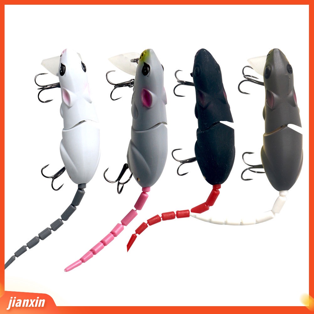 (In Stock) Umpan Pancing Buatan Tikus Palsu Aksesori Umpan Renang Memancing Manusia Hidup