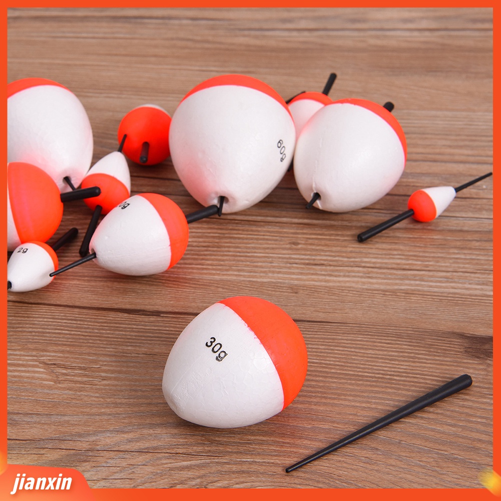 (In Stock) 14Pcs Pelampung Pancing Laut Vertikal Pelampung Bobber Stick Fish Tackle Tools Aksesori