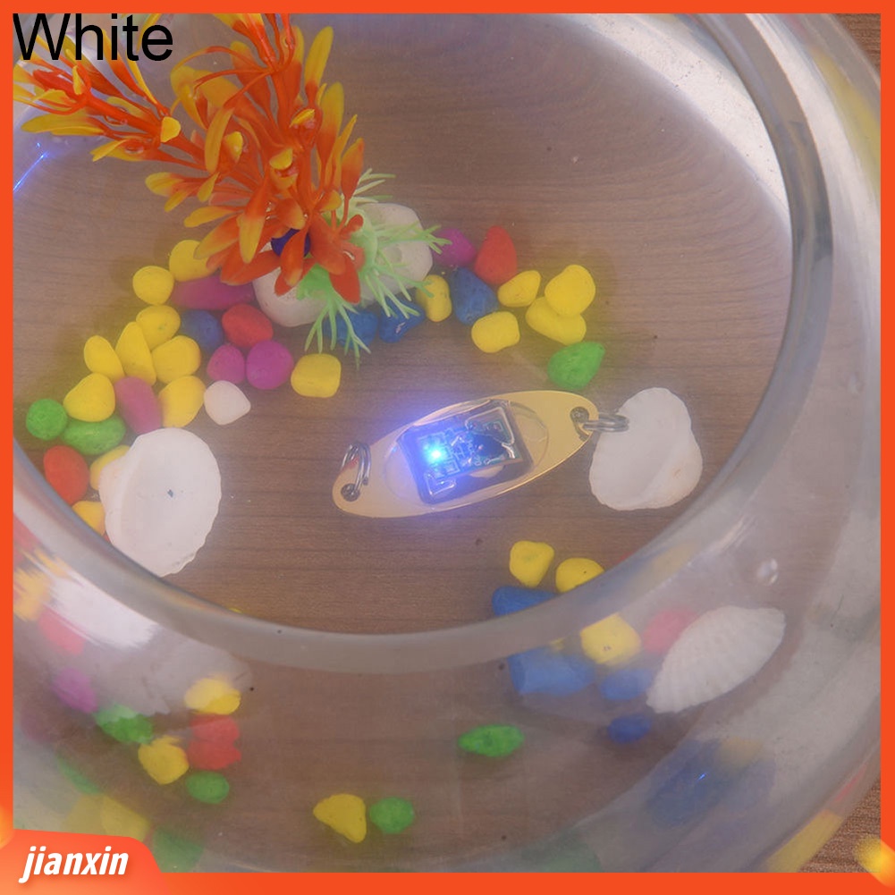 (In Stock) Lampu LED Flash Deep Drop Bentuk Mata Bawah Air Memancing Squid Fish Lure Light