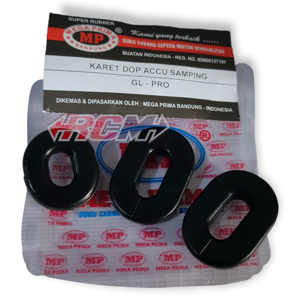 1 SET 3 BIJI KARET DOP AKI ACU ACCU SAMPING HONDA GLPRO NEO NEOTECH GLMAX GL100 GL PRO 100 CEPEK MAX MEGA PRO MEGAPRO ORI ORIGINAL MEGA PRIMA ASLI