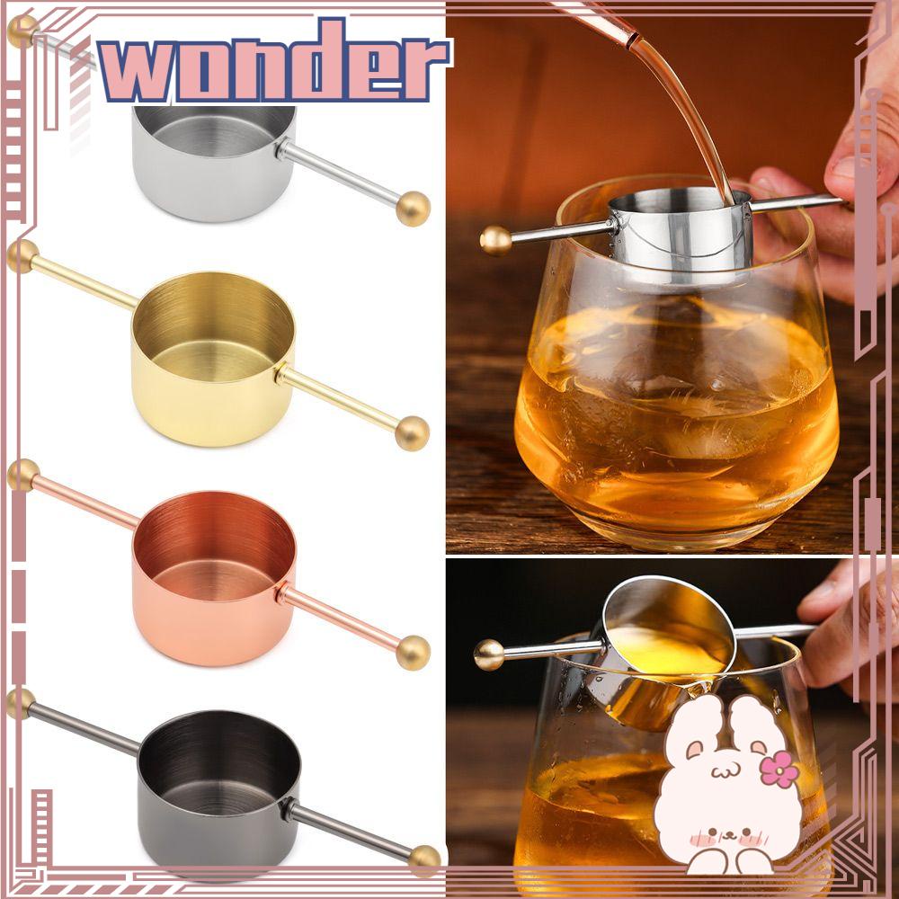 WONDER Gelas Ukur Home &amp; Living Stainless Steel Dual Shot Kitchen Gadgets Cocktail Mug