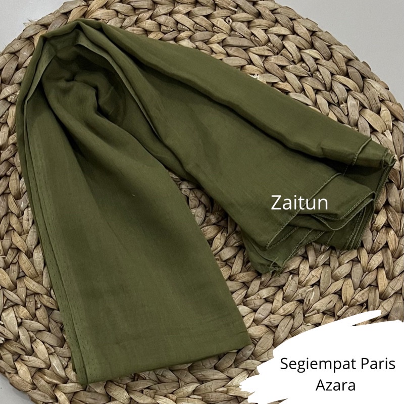 Segiempat voal paris premium/hijab segi empat voal paris premium/segi empat paris premium warna zait