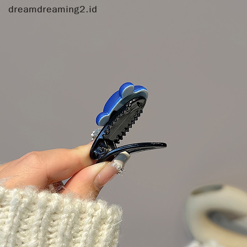 (drea) 2pcs Baru Jepit Rambut Gadis Super Imut Dan Imut Beruang Kecil Klip Kecil Manis Patah Jepit Rambut //