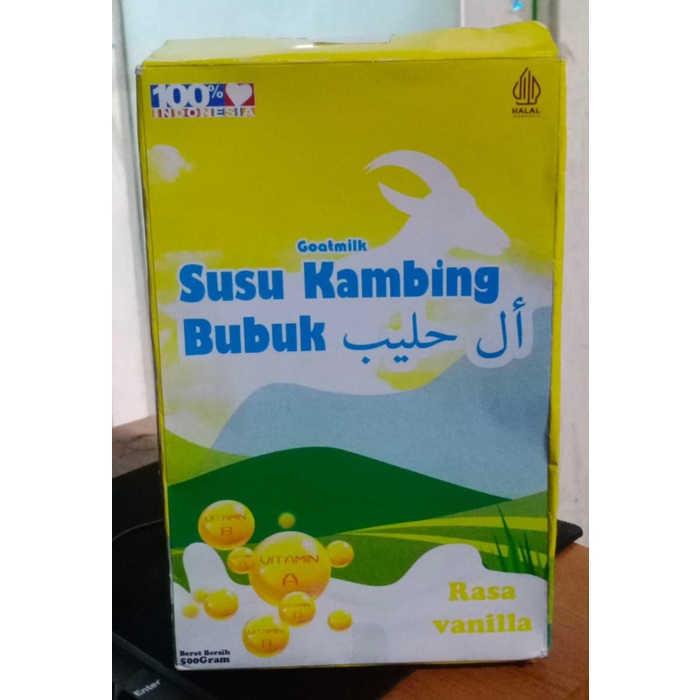 

BISA COD Susu Kambing Al Halib - SUSU KAMBING ETAWA SEHAT I SUSU KAMBING ETAWA BUBUK 500gram