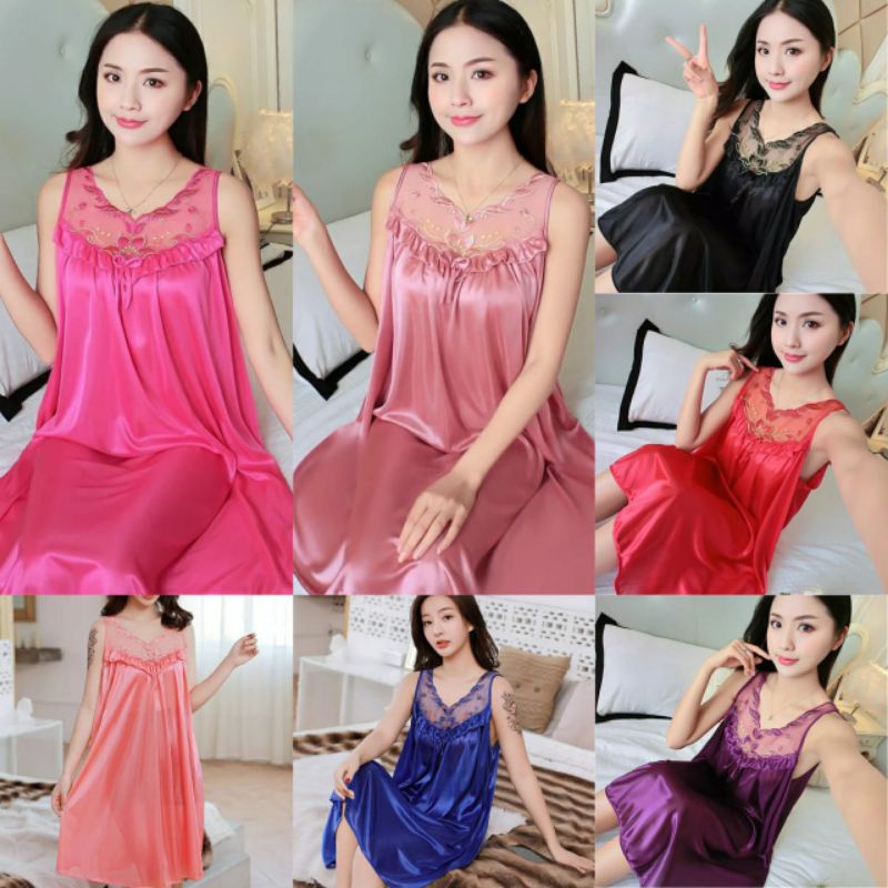 baju Daster jumbo murah baju tidur lingerie daster sexy list renda