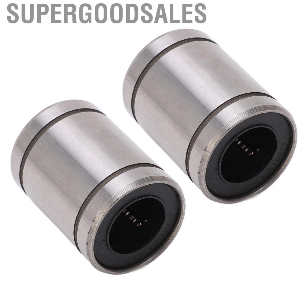 Supergoodsales Linear Motion Bearing  OD 28mm Cylinder Ball Steel Fast Running Speed Good Rotation for 3D Printer