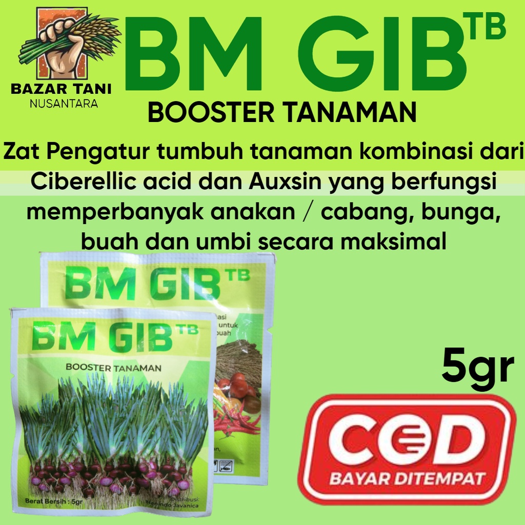 ZPT Booster Tanaman BM GIB Isi 5 gr