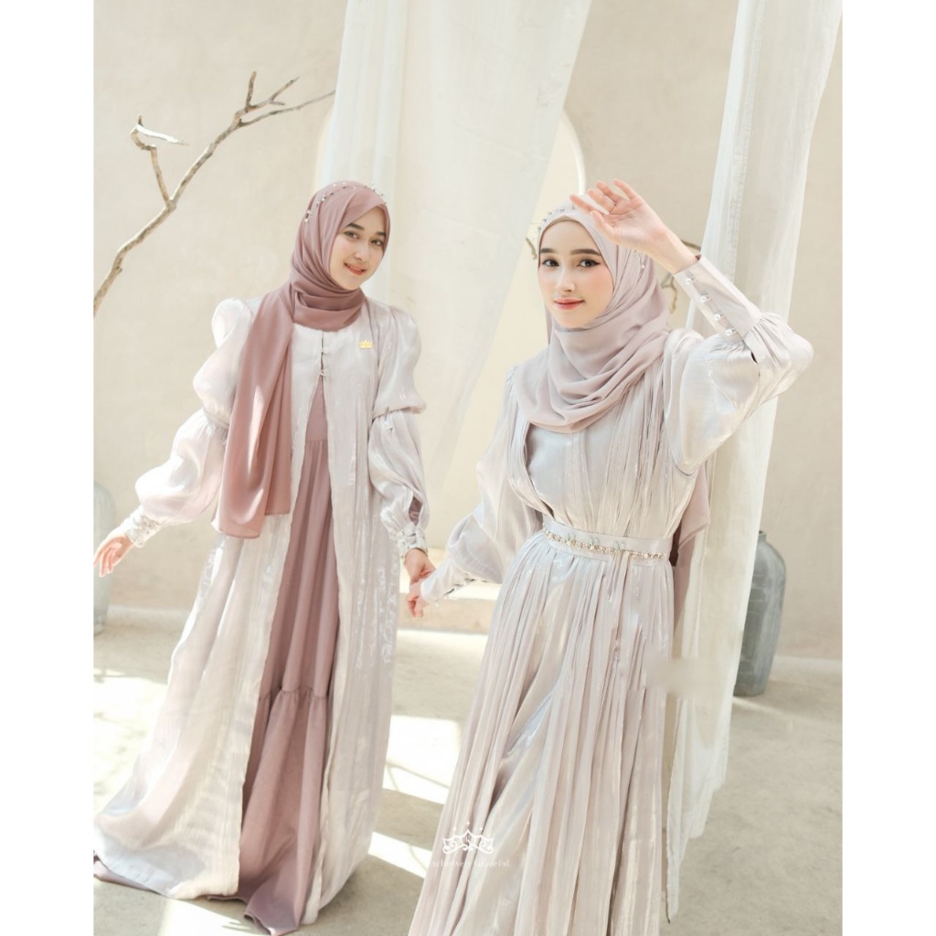 KAZAMI DAISY SHIMMER DRESS ONLY