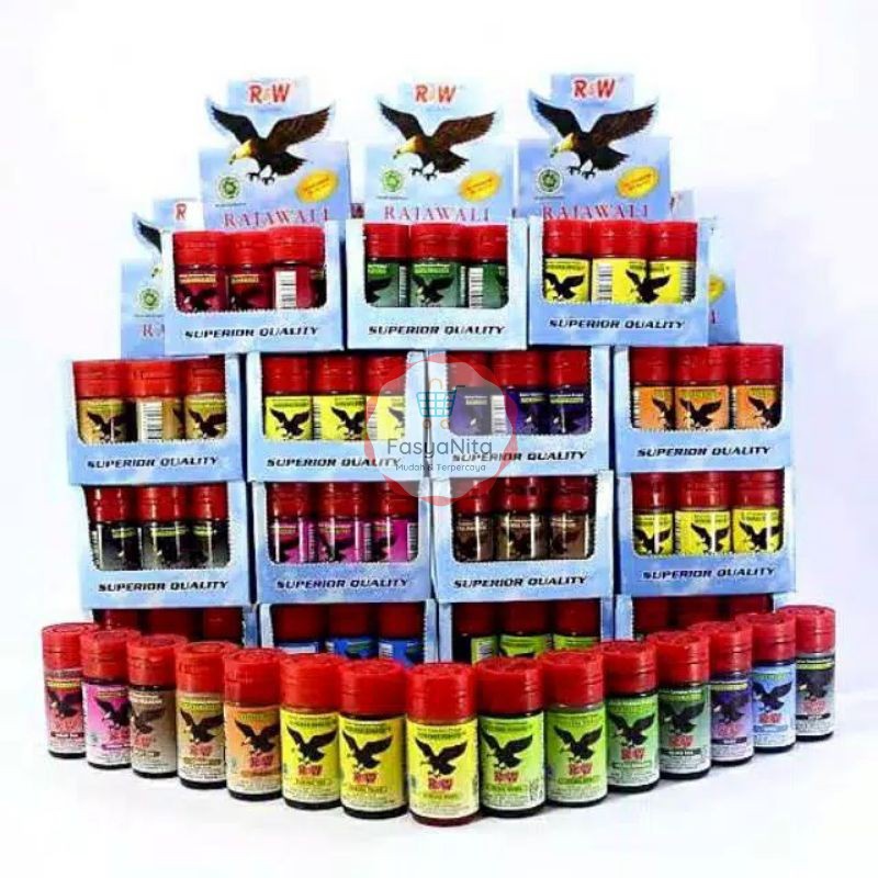 

PEWARNA RAJAWALI R&W 12.5ML / HAKIKI 15ML - SUMBO - WATER BASE FOOD COLOURING - PEWARNA MAKANAN RW