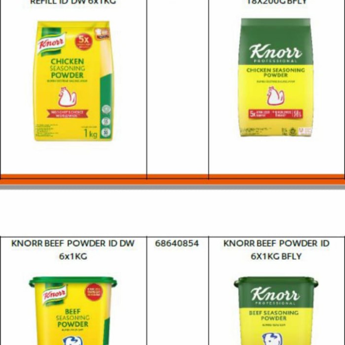

✨Ready Stok✨ - Knorr Chicken Powder Ref 1 Kg- 1.2.23