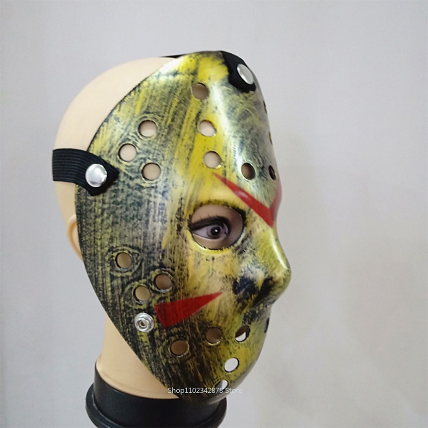 Topeng Jason Voorhees Friday The 13th Mask Killer Topeng Cosplay Halloween